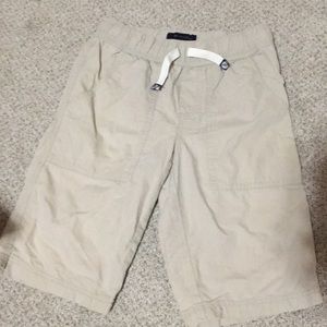 Boys Tommy Hilfiger khaki shorts